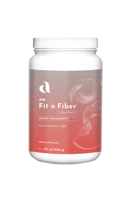 fit 'n fiber 16 oz Peach Powder - 6 Pack
